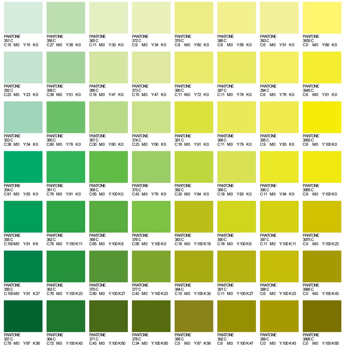 Pantone color numbers-009