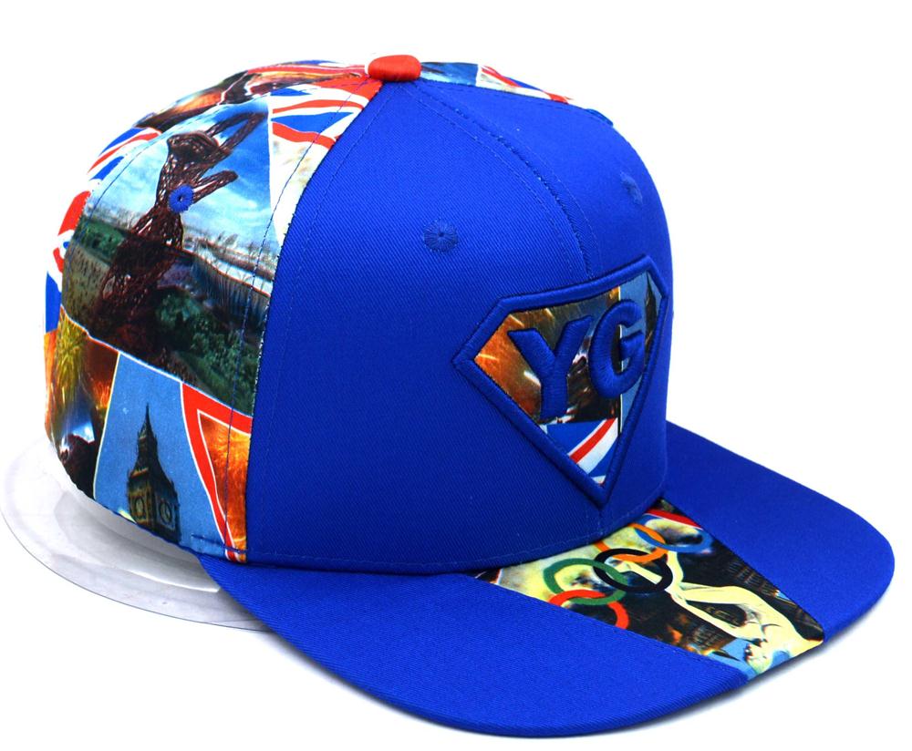 Embroidery snapback cap
