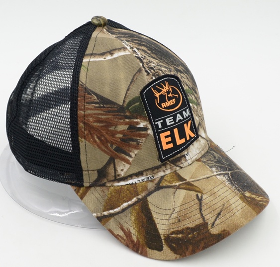 Camo trucker cap