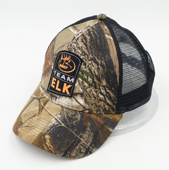 Camo trucker cap