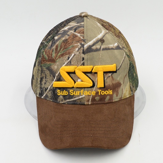 Camo trucker cap