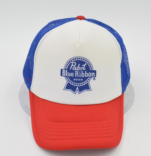 Printed logo foam trucker cap