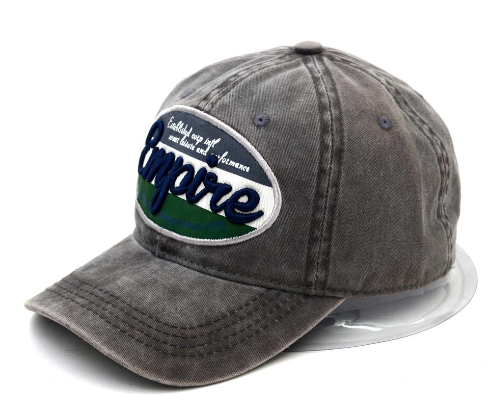 Washed embrpoidery baseball cap