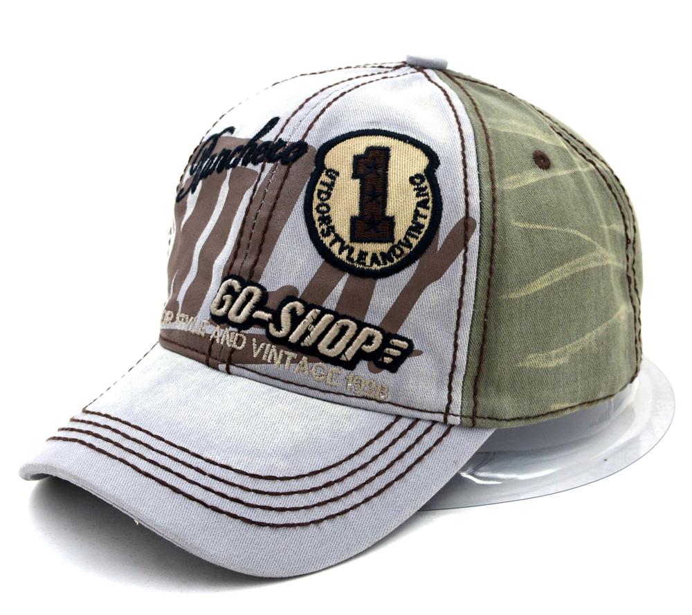 Embroidery washed baseball cap
