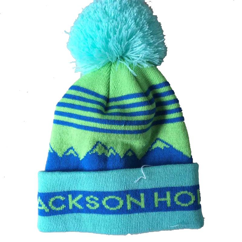 Fashion jacquard beanie hat