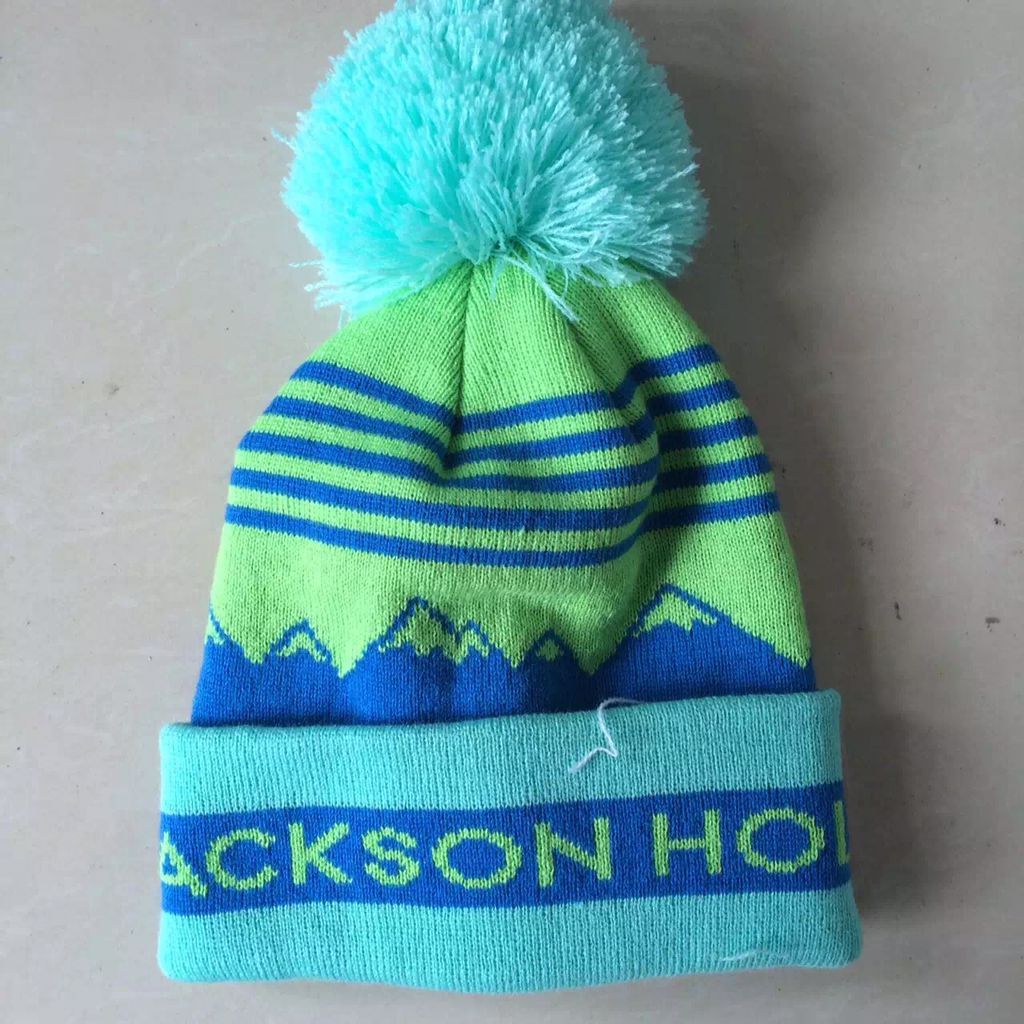 Fashion jacquard beanie hat