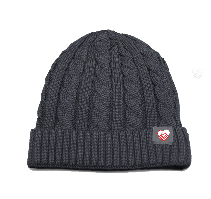 Partner headwear double cable beanie hat