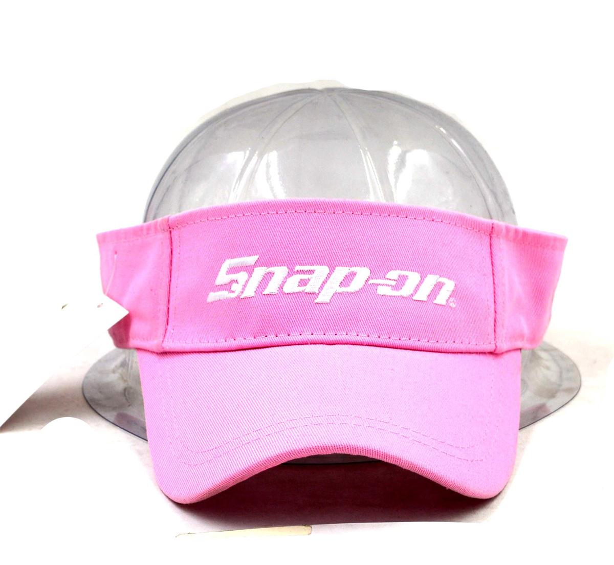 Custom design embroidered cotton twill sun visor