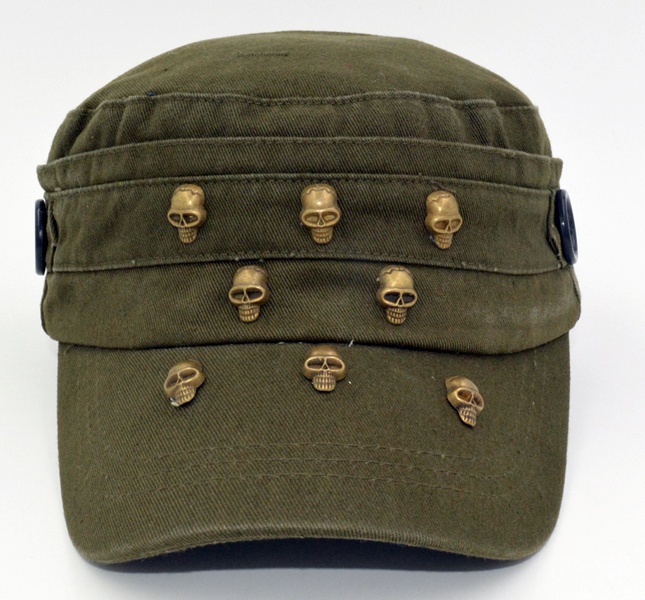 Custom design cotton military cap