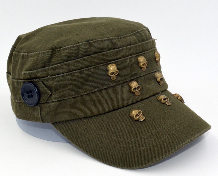 Custom design cotton military cap