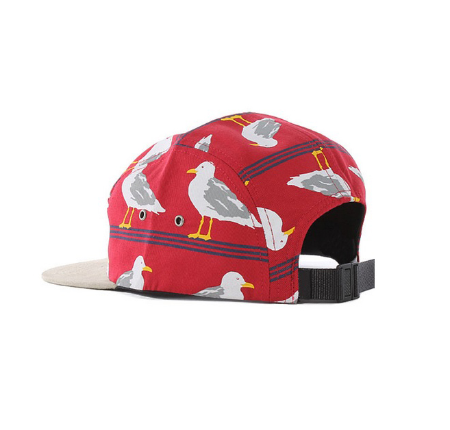 Solid 5 panel hat