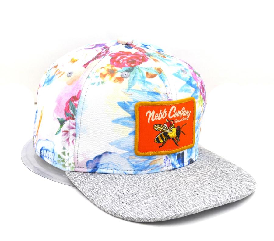 Custom sublimated snapback cap