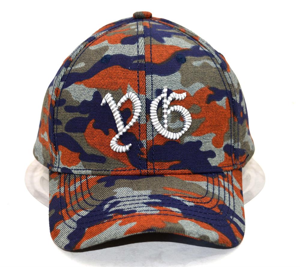 Sublimated pattern baseball cap