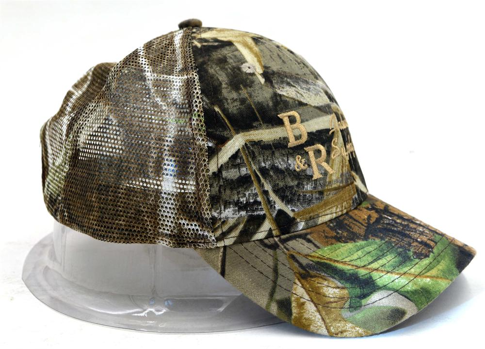 Camo pattern trucker cap