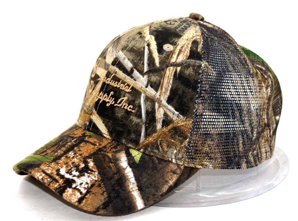 Camo pattern trucker cap