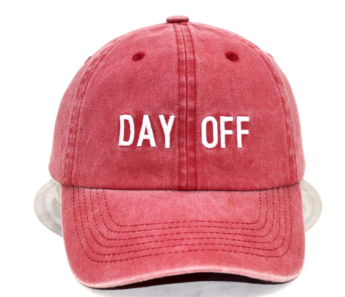 Washed cotton baseball cap with embroidery logo