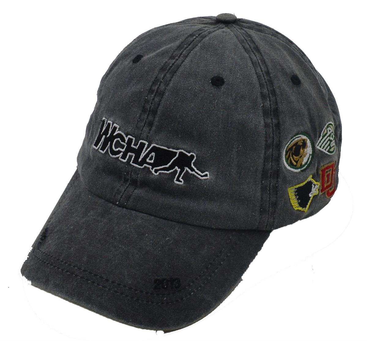 Washed cotton baseball cap with embroidery logo