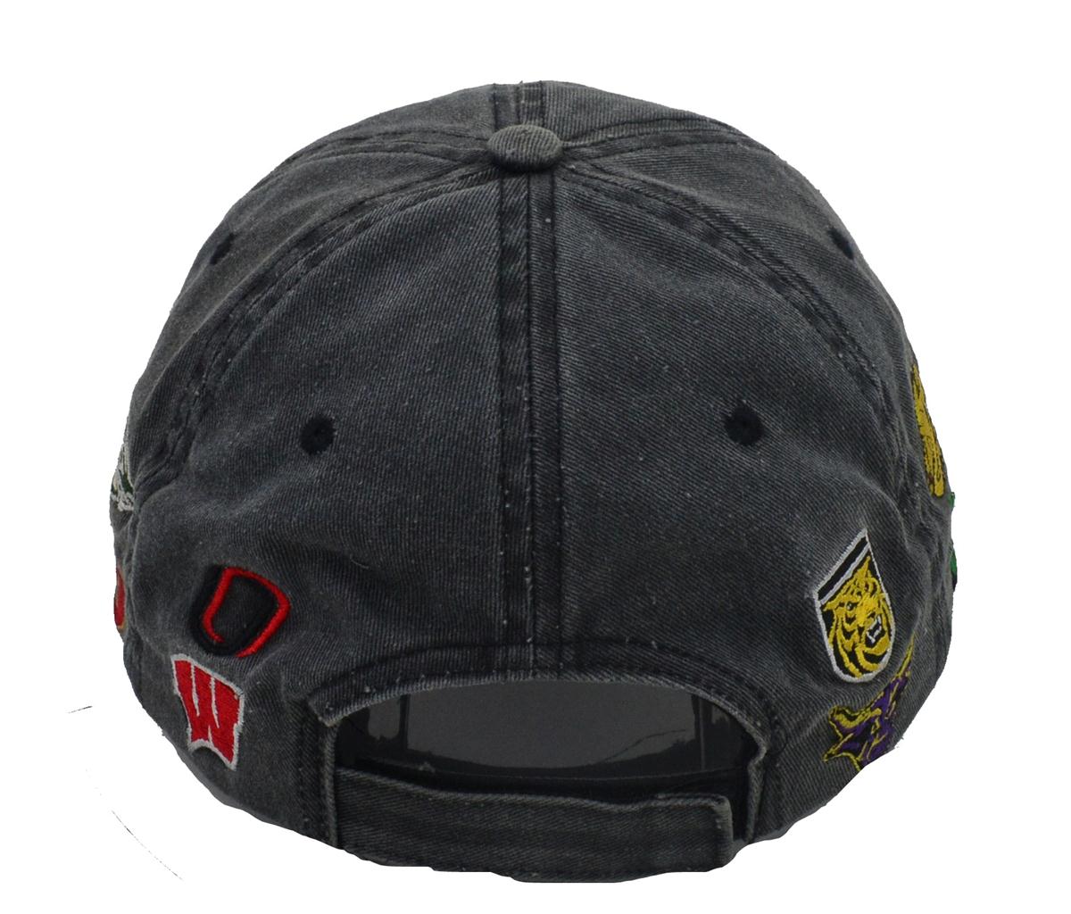 Washed cotton baseball cap with embroidery logo