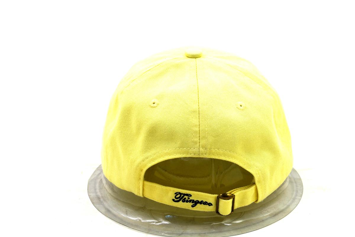 Make your own design washed cotton baseball cap with embroidery