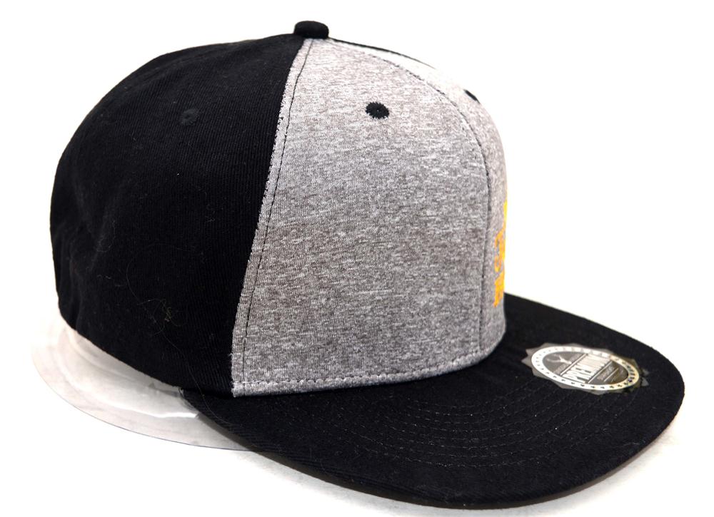 Custom cotton 6 panel fitted cap