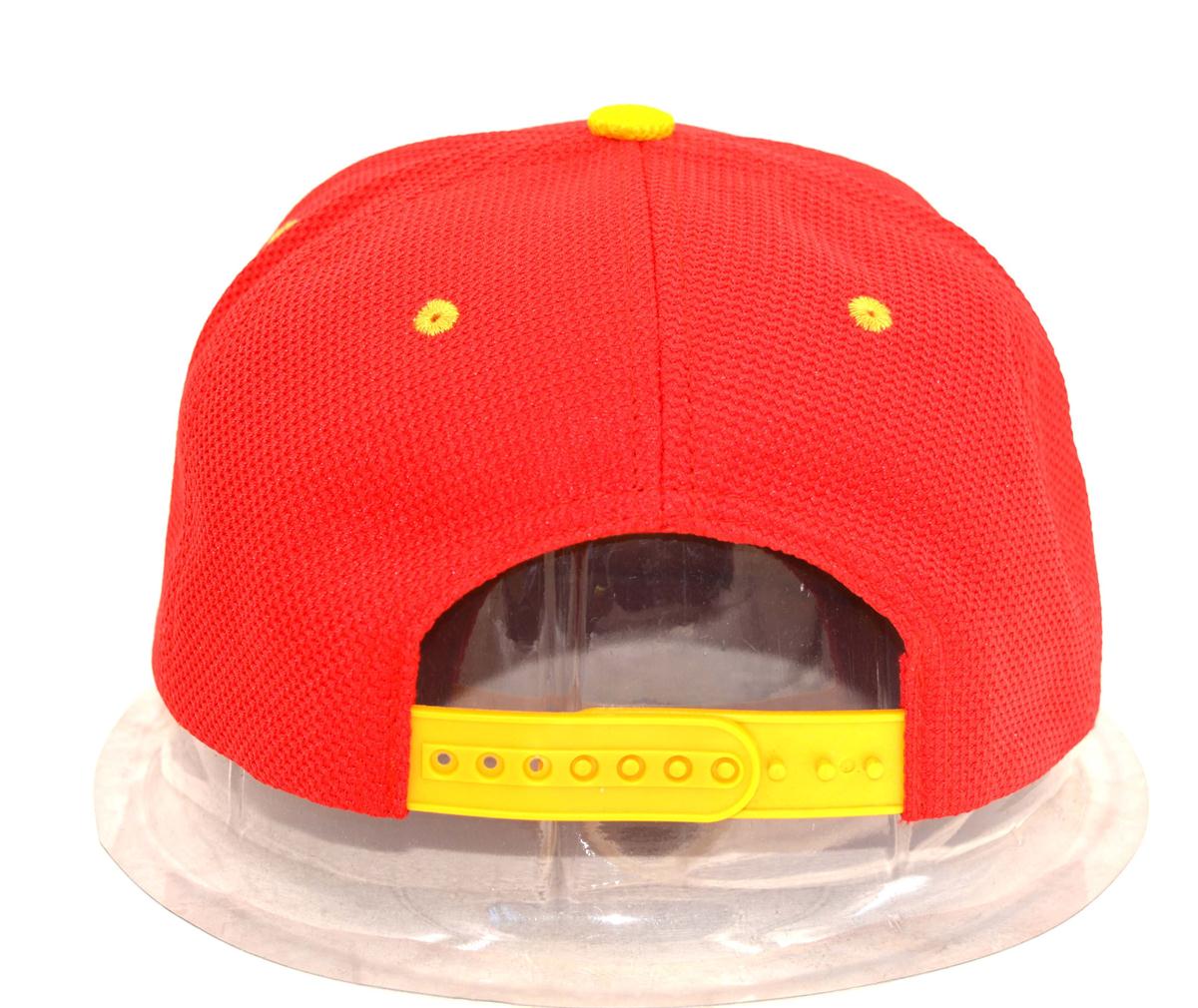 Blank snapback cap