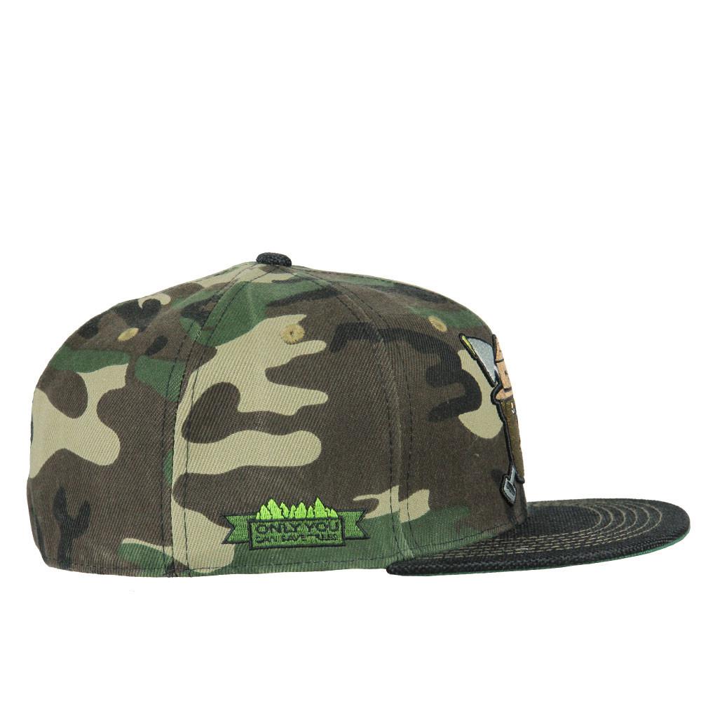 Custom flat briom fitted cap