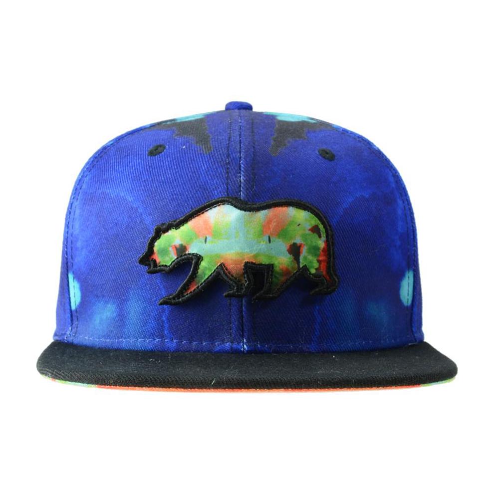 New snapback cap with custom embroidery design