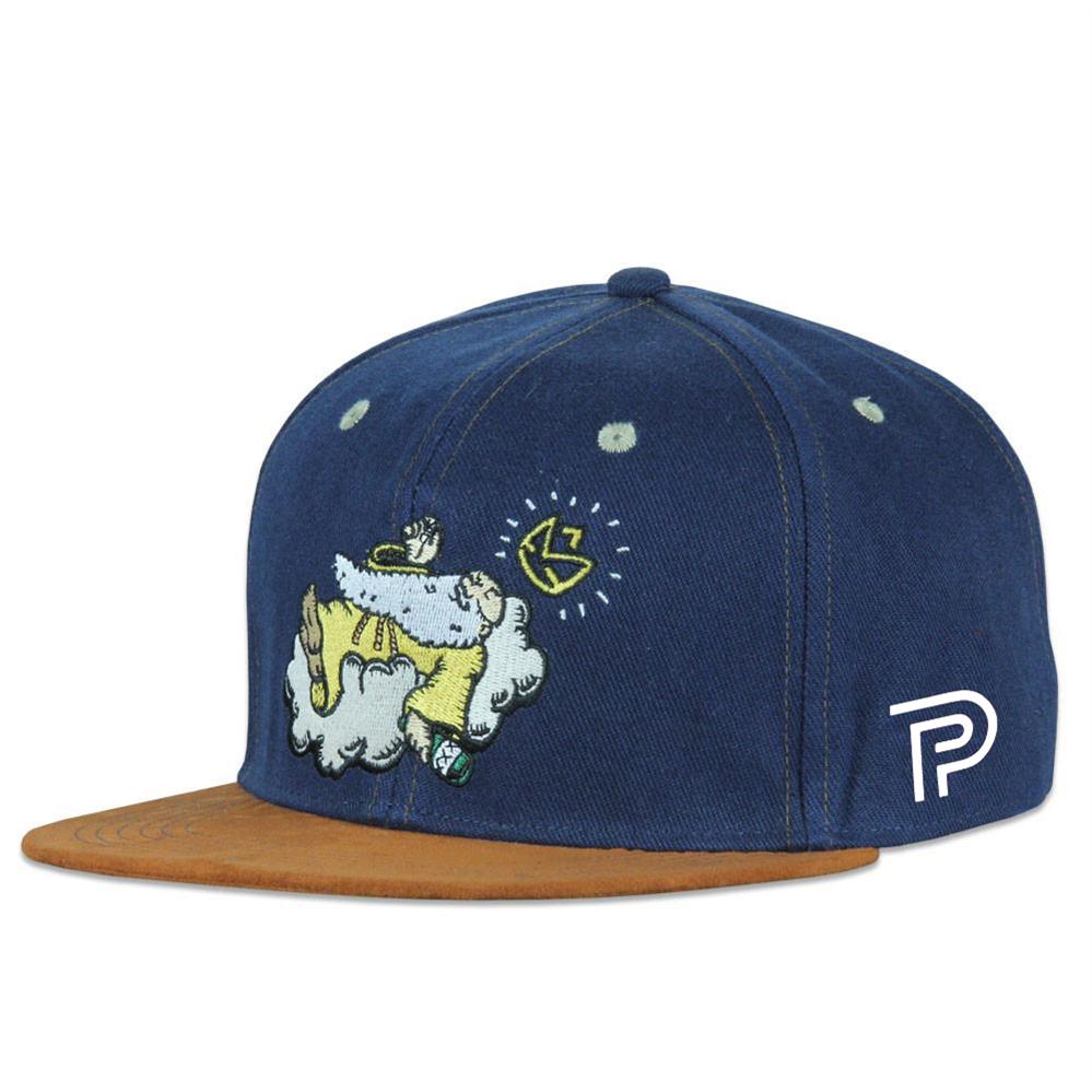 Classic 6 panel snapback cap