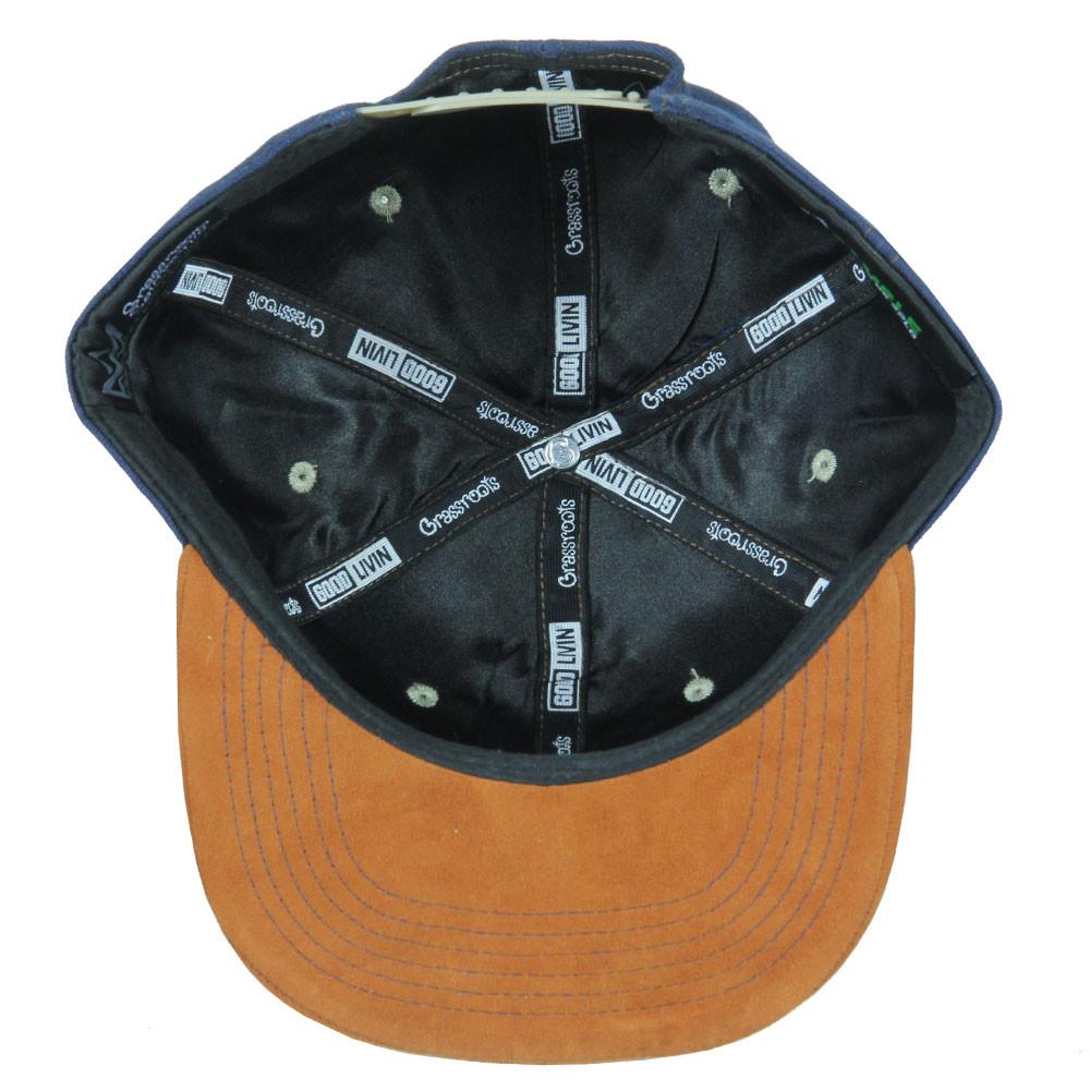 Classic 6 panel snapback cap