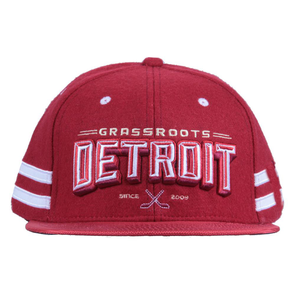 6 panel flat brim  snapback cap