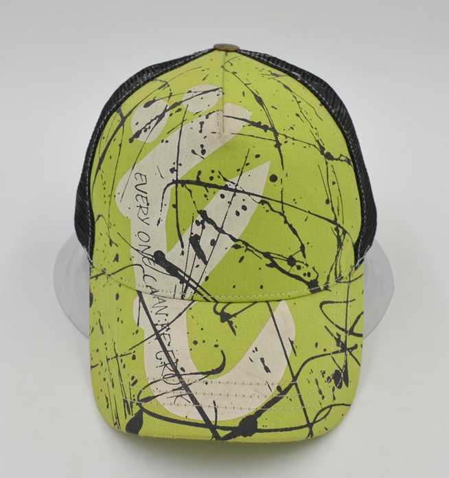 Blank 5 panel trucker cap