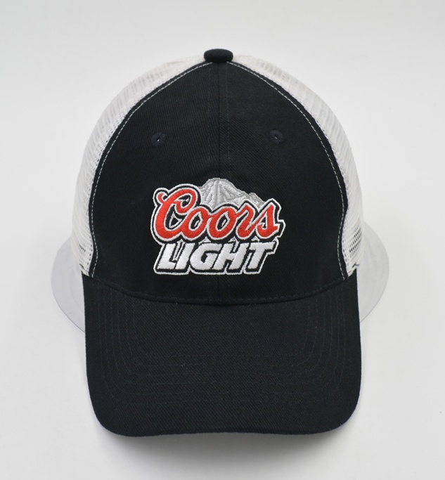6 panel trucker cap with custom logo