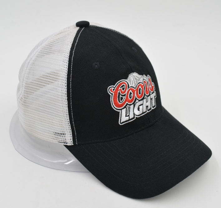 6 panel trucker cap with custom logo