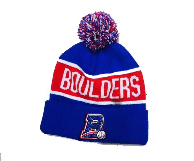 Pompom beanie hats custom logo