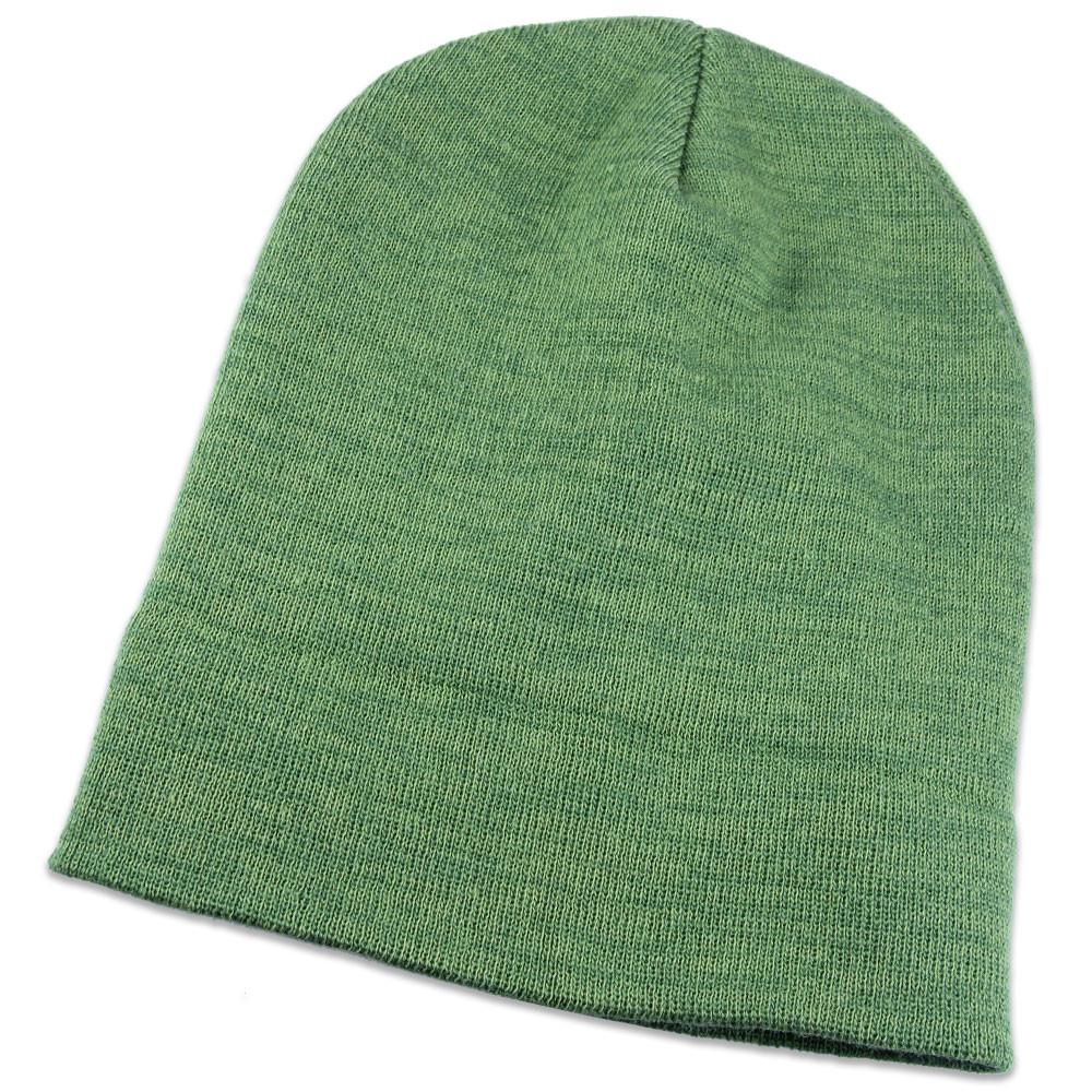 Blank beanie hats custom logo