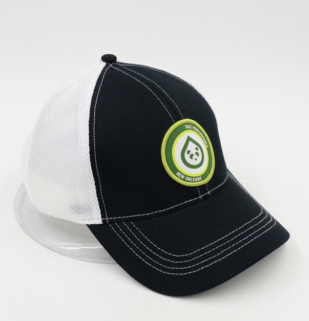 6 panel trucker cap with custom logo