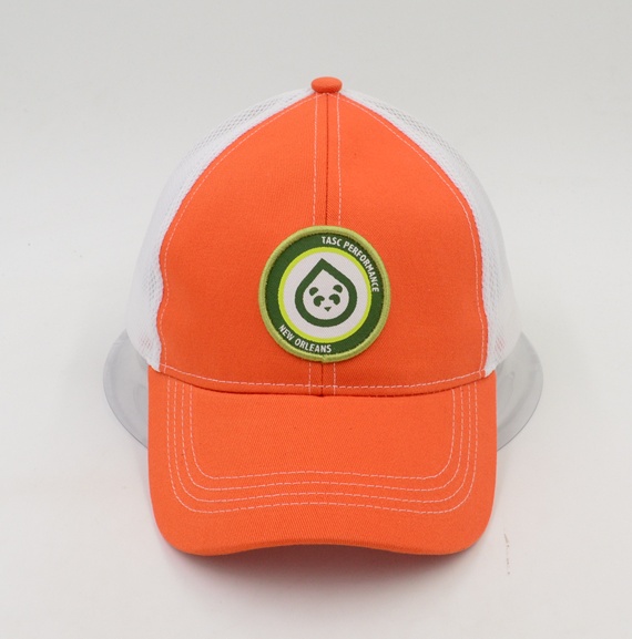 6 panel trucker cap with custom logo
