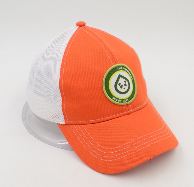 6 panel trucker cap with custom logo