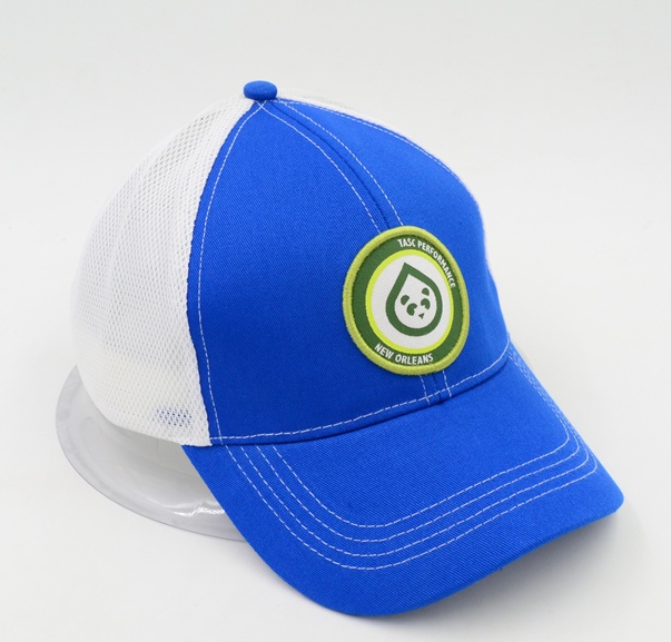 6 panel trucker cap with custom logo