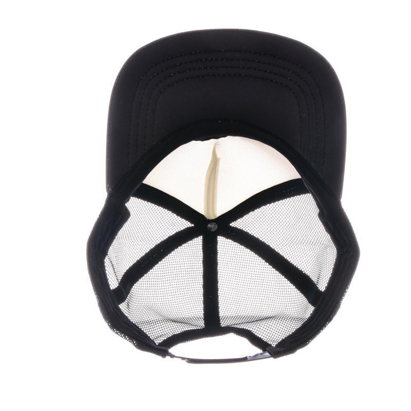5 panel Foam trucker cap flat brim custom design