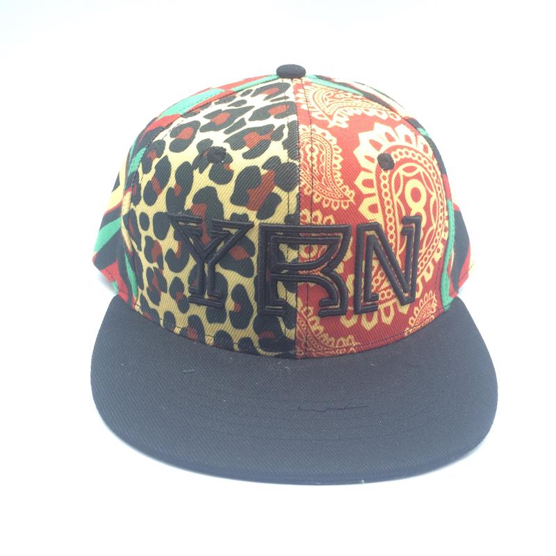 sublimated snapback cap with 3D embroidery logo