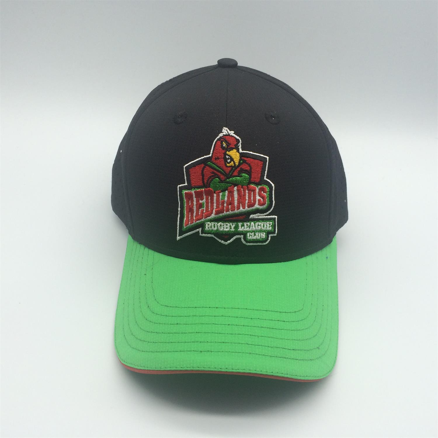 ripstop baseball cap embroidery logo back panels laser holes