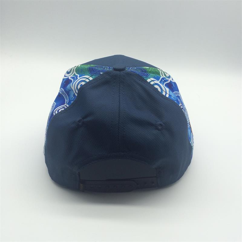 6 panel sublimated baseball cap with 3D embroidery logo