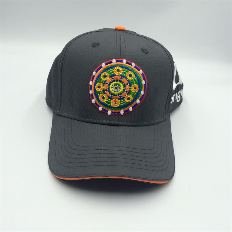 6 panel sublimated baseball cap with 3D embroidery logo