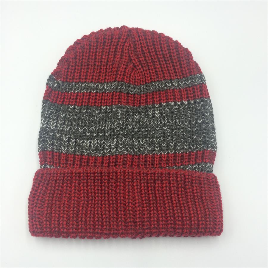 Beanies With Custom Embroidery Oem Acrylic Wholesale Knitted Winter Hats Custom Beanie