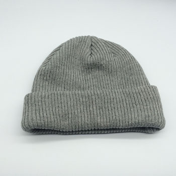 Double Layer Winter Fleece Lined Cable Knitted PomPom Beanie Hat Custom Fur Ball Beanie