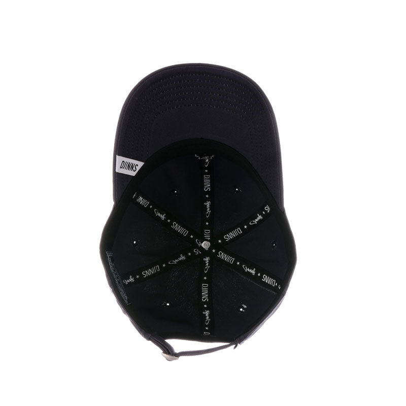 Promotional embroidered black 6 panel custom dad cap hat